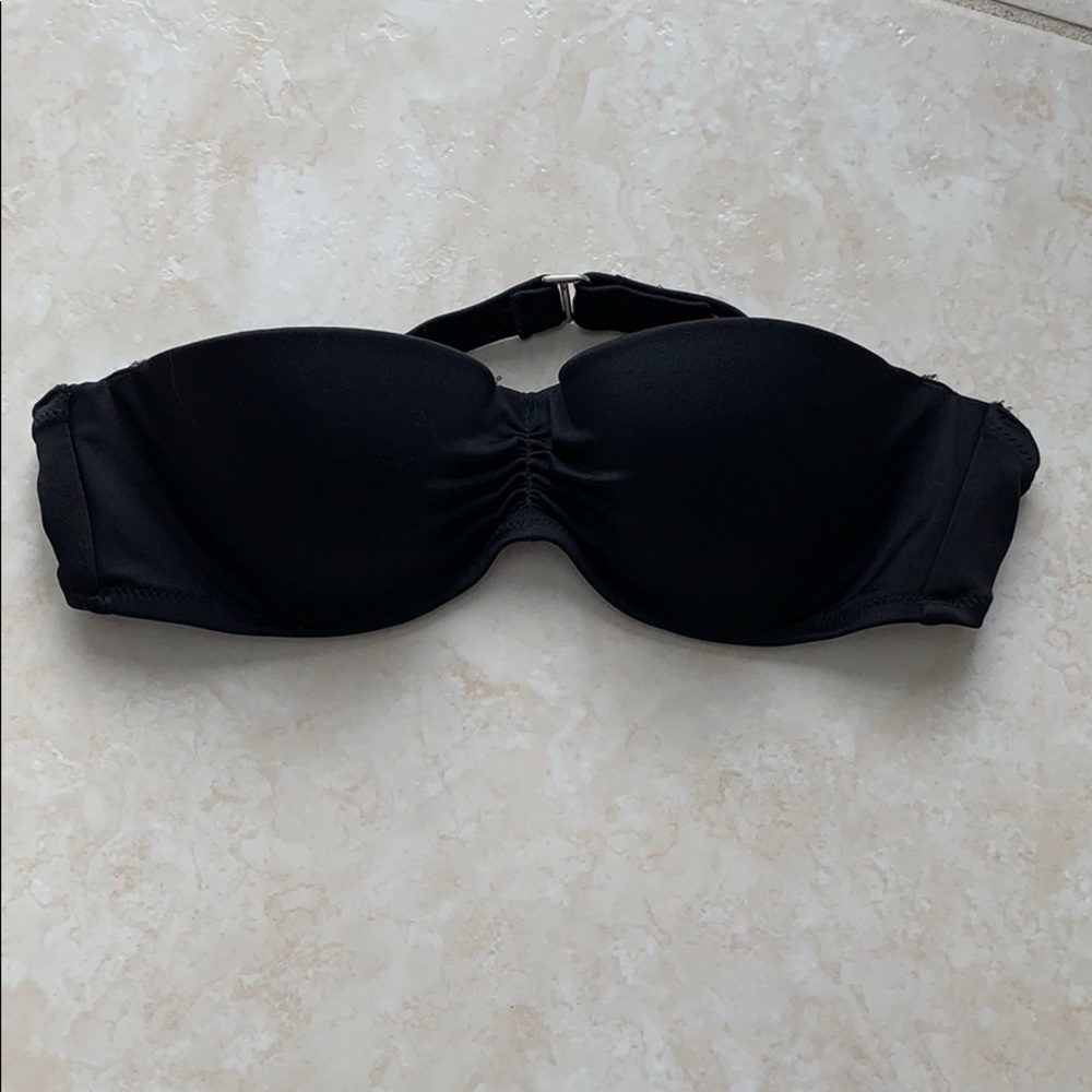 Strapless baiting suit top